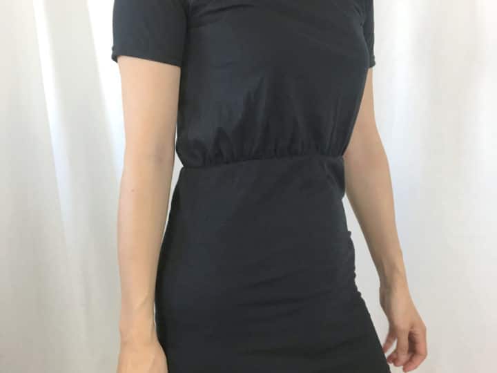 blouson t shirt dress DIY Blouson Dress From T-shirt Fashion Wanderer