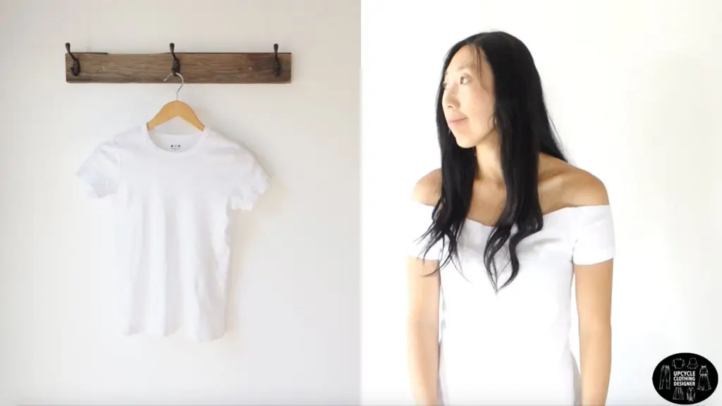How To Cut Off The Shoulder T Shirt