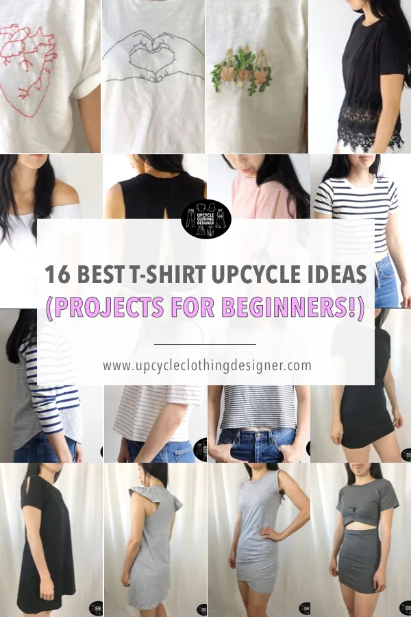 best t-shirt upcycle projects