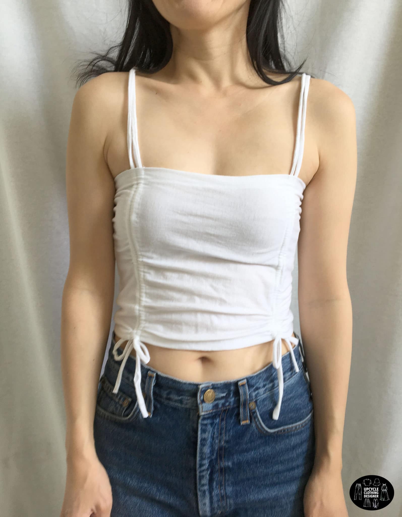 Side Ruched Crop Top From TShirt Fashion Wanderer