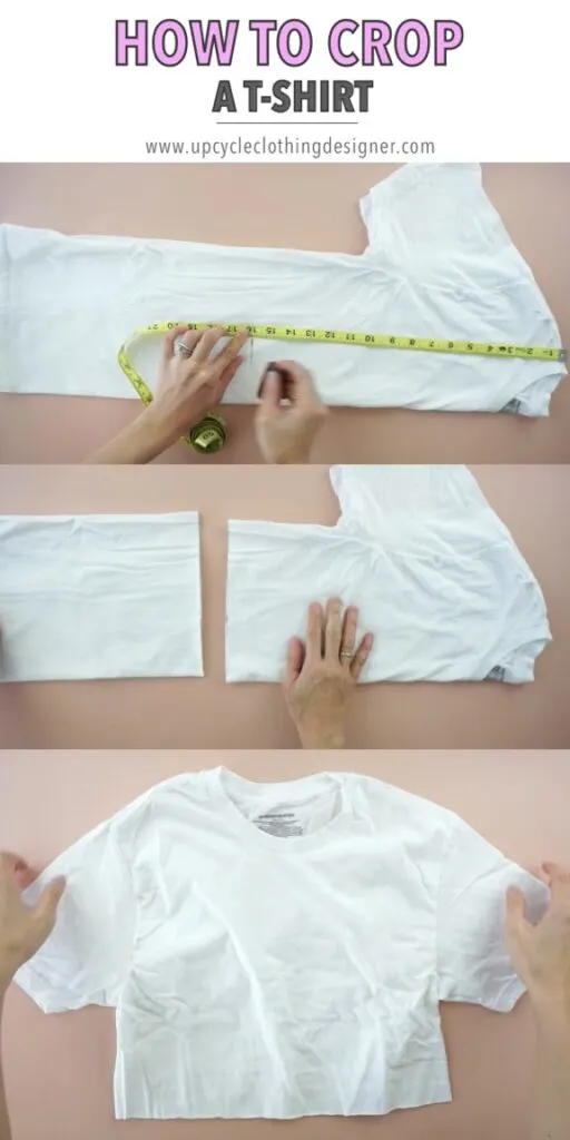 How to crop a t-shirt