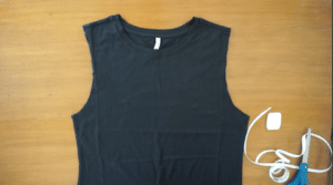 how to cut a shirt into a tank top guys