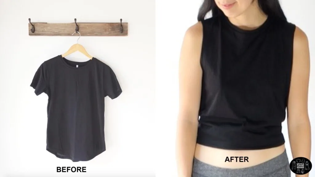 How To Cut A T-Shirt Into Tank Top