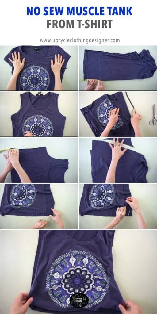 How To Cut A T-Shirt Into A Tank Top/Muscle T-Shirt 