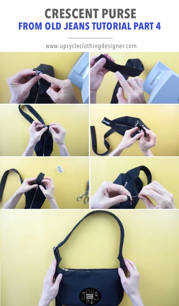 How to make a shoulder strap for a diy purse