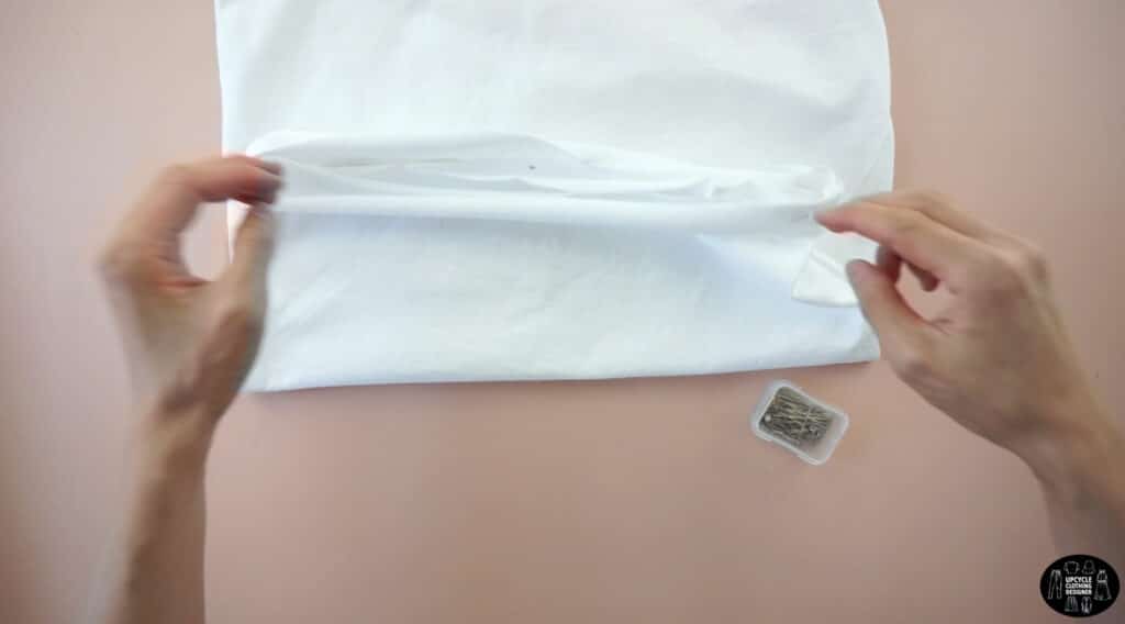 Tassel Trim Wrap Knot Side Skirt