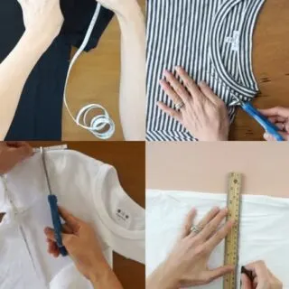 Cool t-shirt cutting ideas without sewing