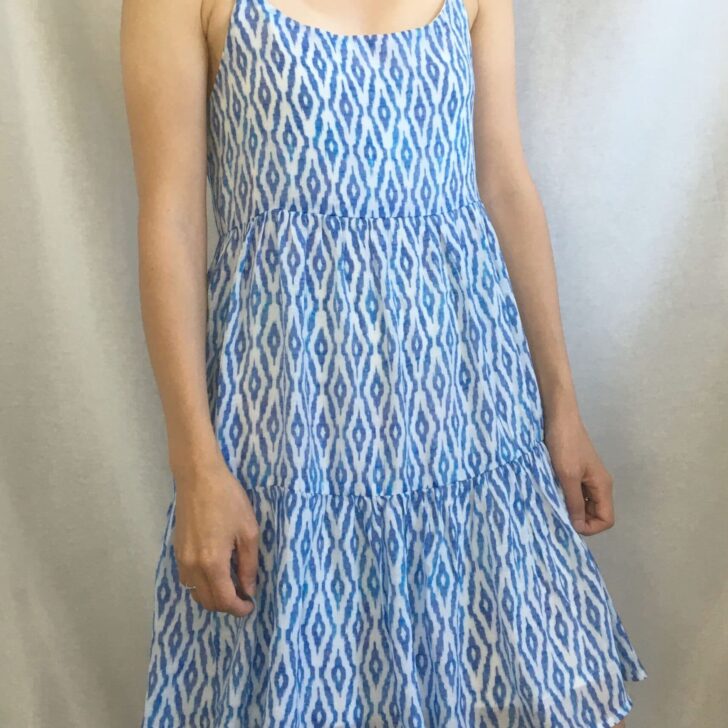 DIY Tiered Lace-Up Babydoll Dress  Fashion Wanderer