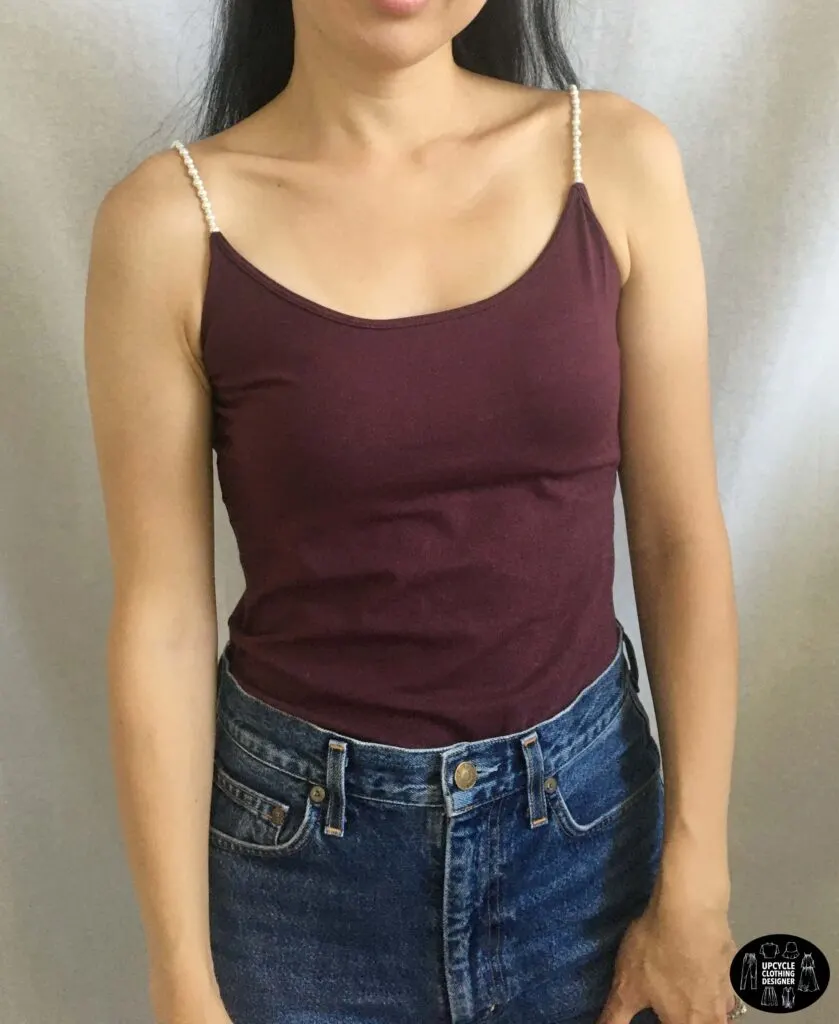 No Sew Pearl Strap Cami Top – Fashion Wanderer