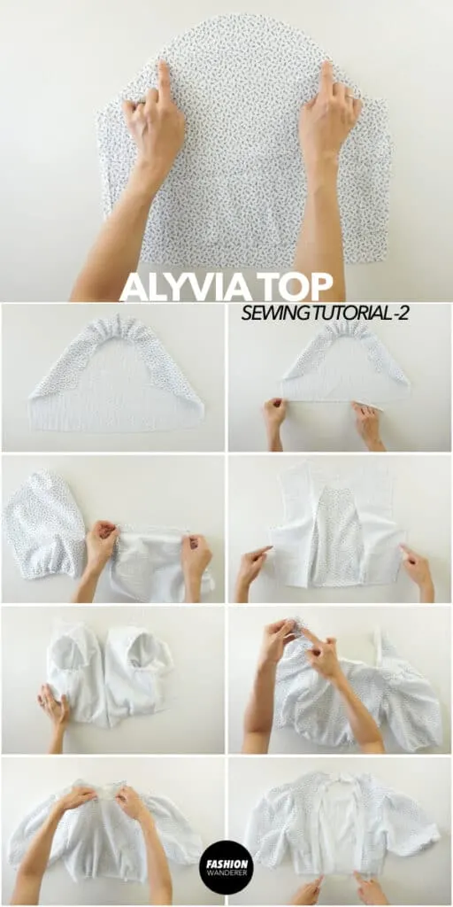 How to make puff sleeve blouse