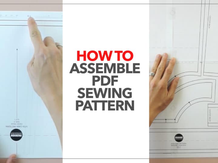How to assemble pdf sewing pattern thumbnail