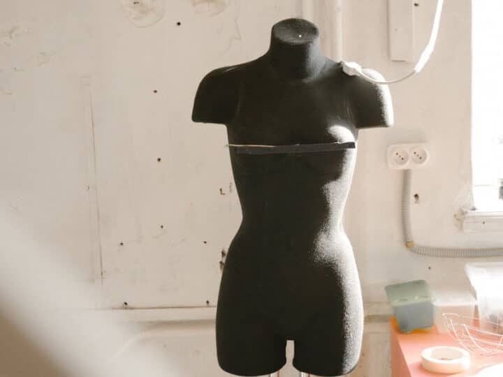 female sewing dress form for sewing