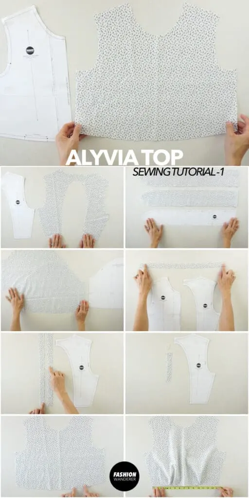 How to make Alyvia top
