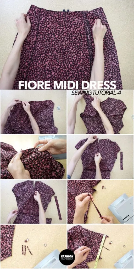 How to make Fiore midi dress