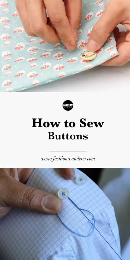 Basic Sewing: How to Sew a Shank Button Tutorial