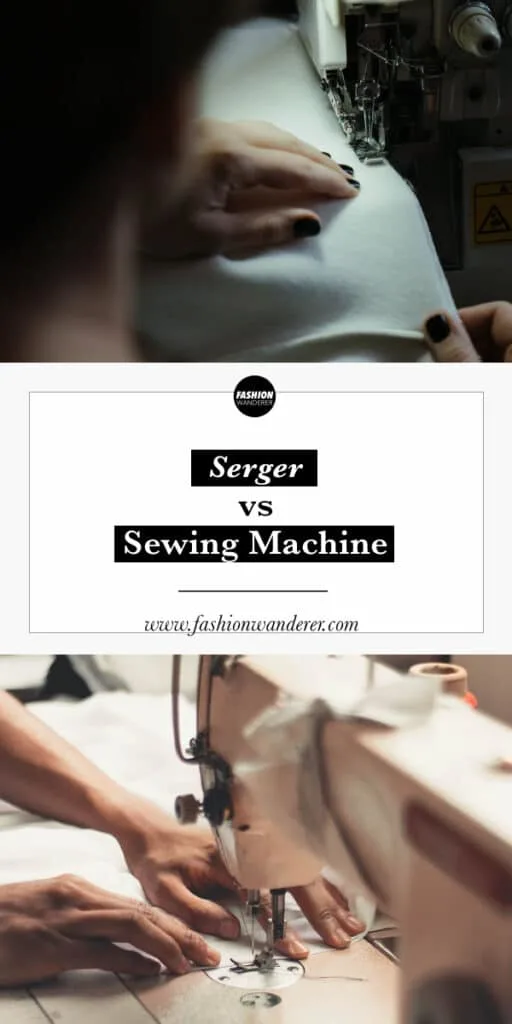 Serger vs. sewing machine