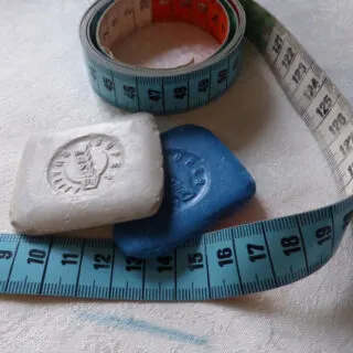 fabric marking for sewing