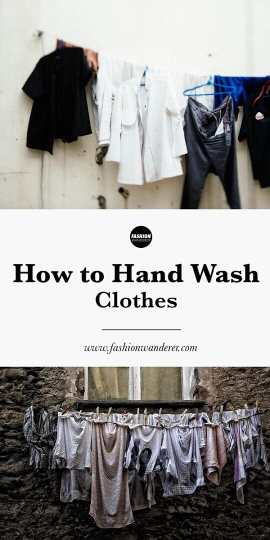 How to Hand Wash Clothes The Complete Guide Fashion Wanderer