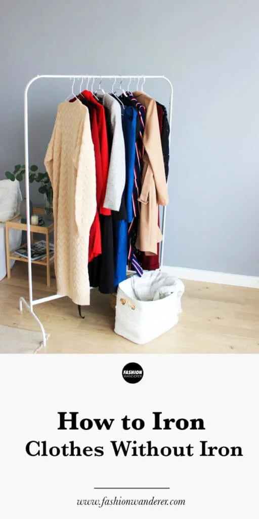 5 Ways To Dewrinkle Clothes Without An Iron