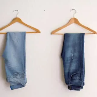 shrink jeans lengthwise