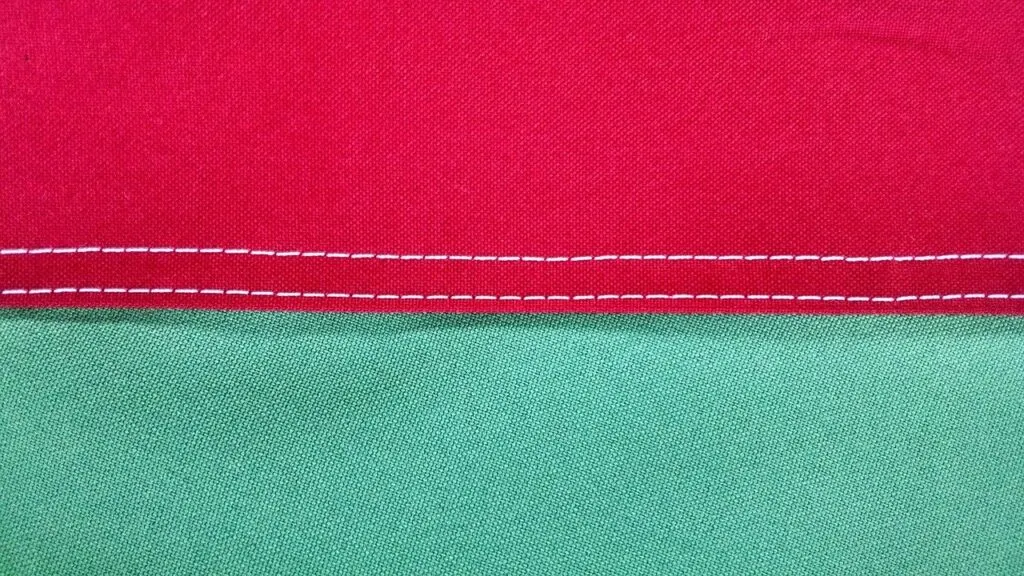 correct way to straight stitch