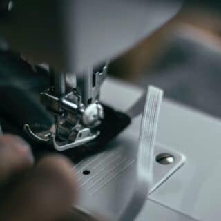 How to sew elastic