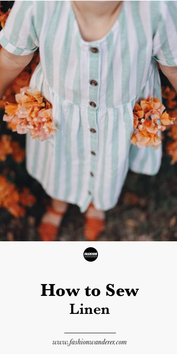 How to Sew Linen Fashion Wanderer