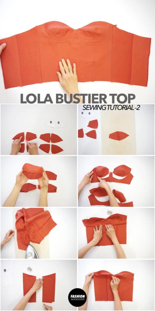 How to make bustier top