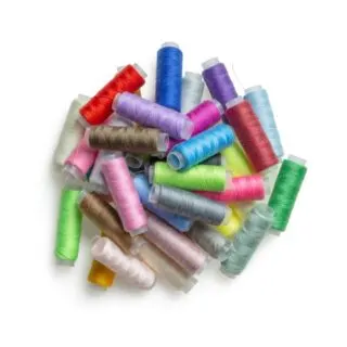 Choose thread that is lighter or darker than fabric