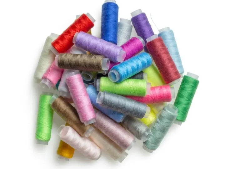 Choose thread that is lighter or darker than fabric