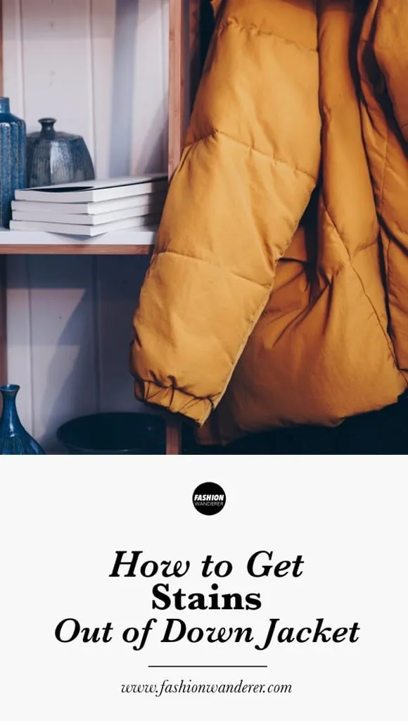 How to remove 2025 stains from winter jackets