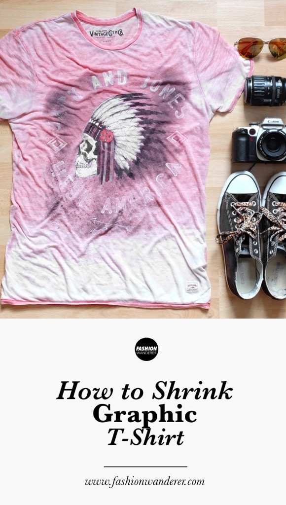 How to shrink graphic tees