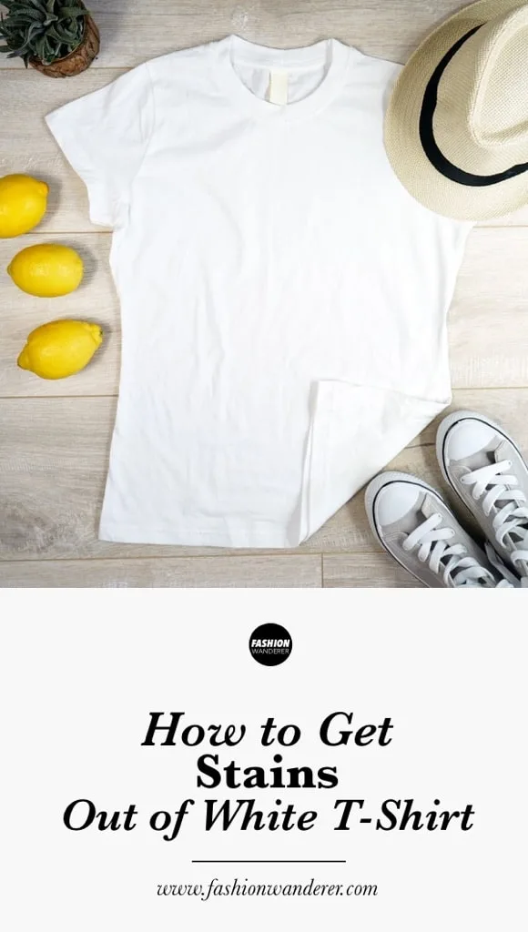 How to Get Stains Out of a White T-Shirt – The Ultimate Guide