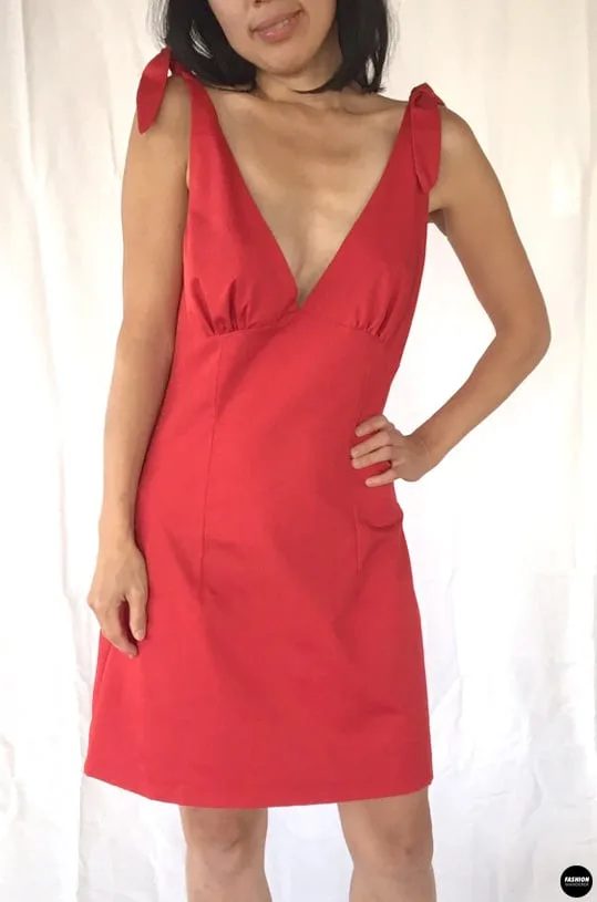 Orla dress front view Orla dress front view