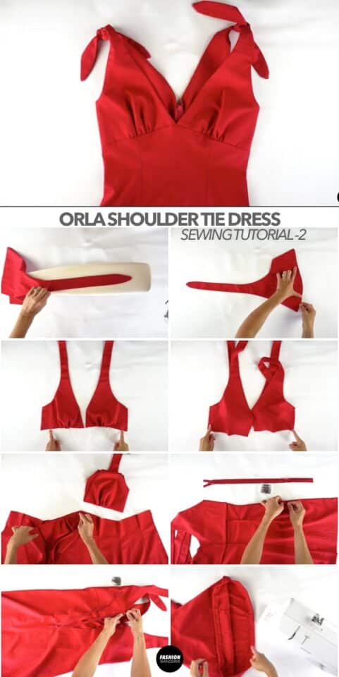 Orla Dress Tutorial | DIY Shoulder Tie Dress – Fashion Wanderer