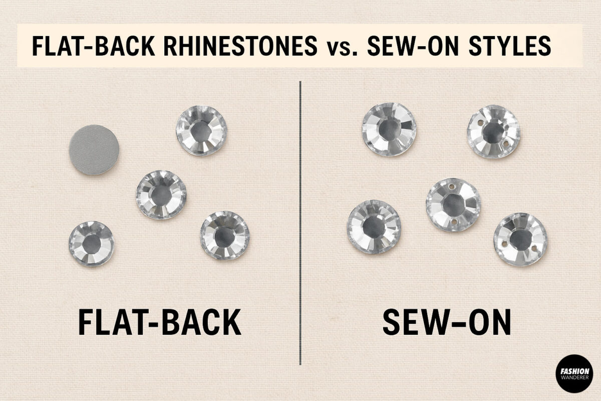 Vs Rhinestones How to Sew Beads, Pearls, or Rhinestones on a Denim Jacket (Step-by ...