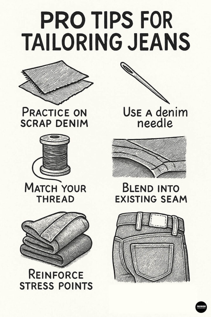 How to Tailor Jeans: A Step-by-Step DIY Guide – Fashion Wanderer