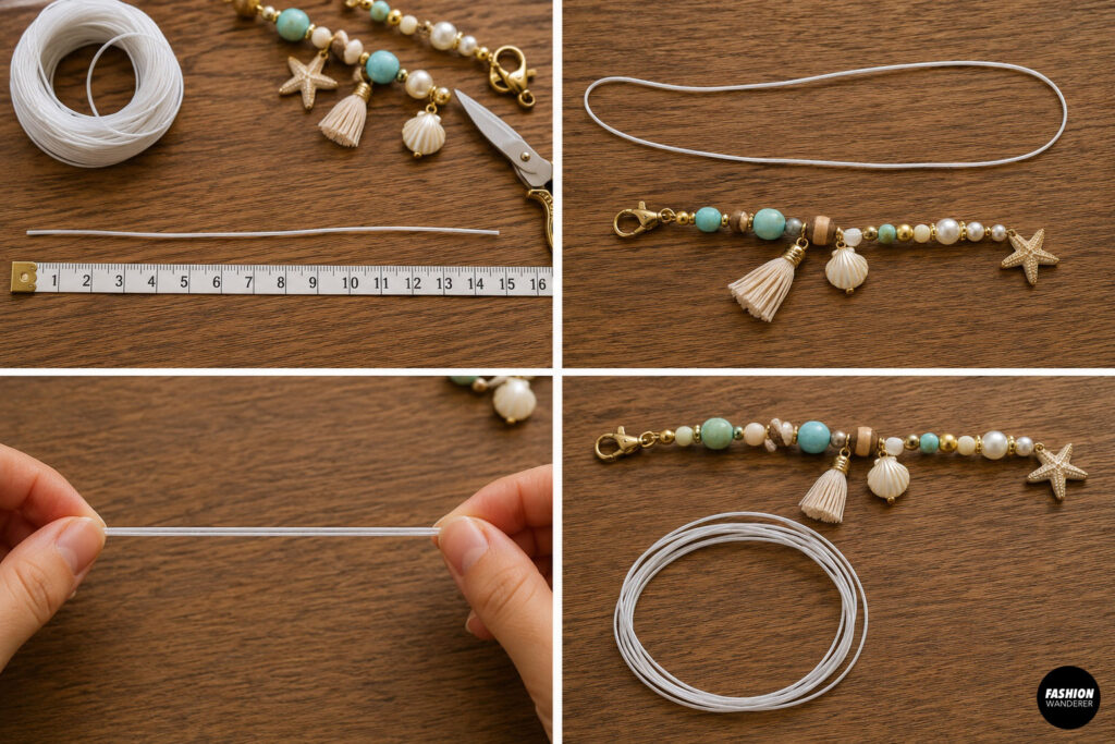 step 2 is to measure and cut the cord