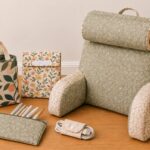 Beginner-friendly back-to-school sewing projects using fabric scraps, including a DIY lunch bag, pencil pouch, reusable book sleeve, reading pillow and cord organizer.